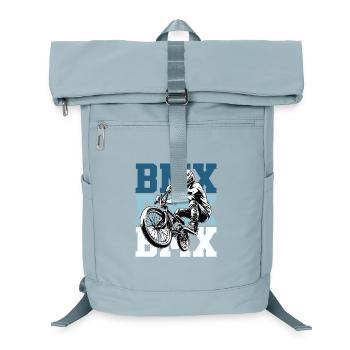 BMX Bike Street Culture - Laptop-Rucksack  - Eisblau - Vorne
