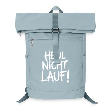 Heul nicht Lauf! - Laptop-Rucksack  - Eisblau - Vorne