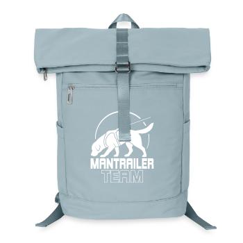 Labrador Mantrailer Team Hundesport Hunde Wilsigns - Laptop-Rucksack  - Eisblau - Vorne