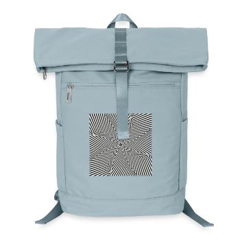 Starburst optisches Labyrinth - Laptop-Rucksack  - Eisblau - Vorne