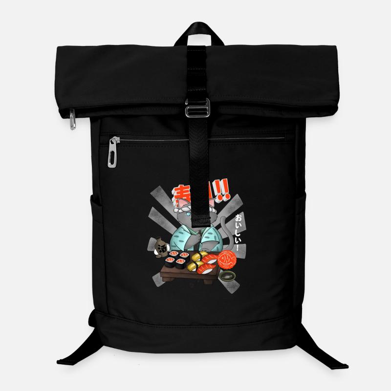 Sushi Cat Chef Laptop Backpack