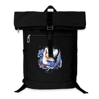 Shark - Laptop Backpack - black - Front