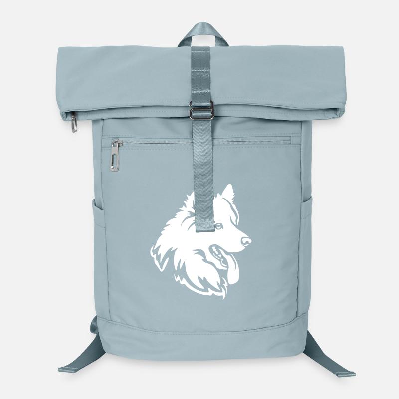 Samojede Kopf "Black Edition" Laptop-Rucksack 
