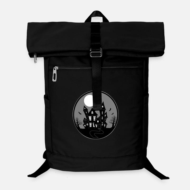 Haunted house Laptop Backpack
