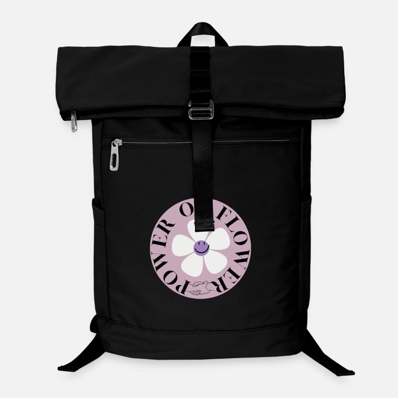 Pouvoir du Cercle de Fleurs Sac à dos ordinateur