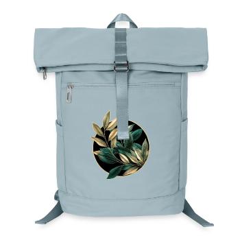 Elegant plants - Laptop Backpack - ice blue - Front