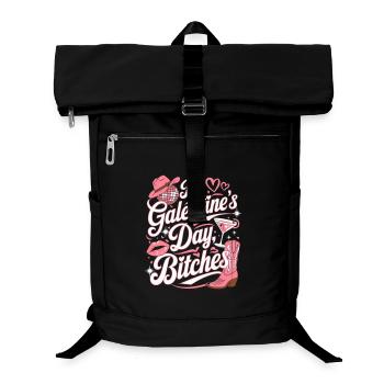 Galentine's Day Funny Party - Laptop Backpack - black - Front