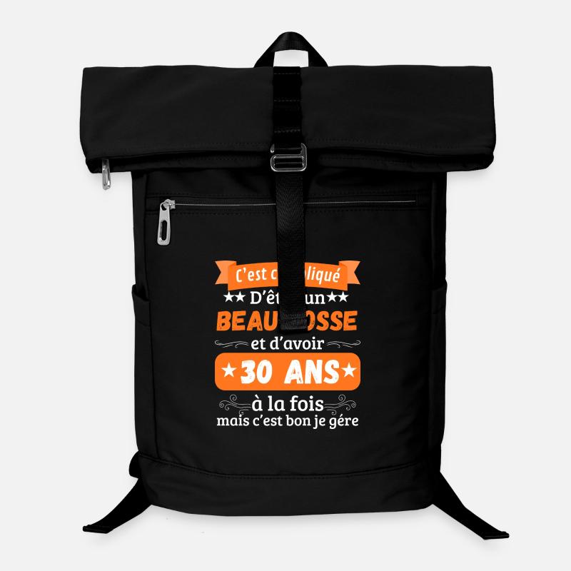 Lustige Original Geschenkidee zum 30. Geburtstag Mann - Laptop-Rucksack  - Schwarz