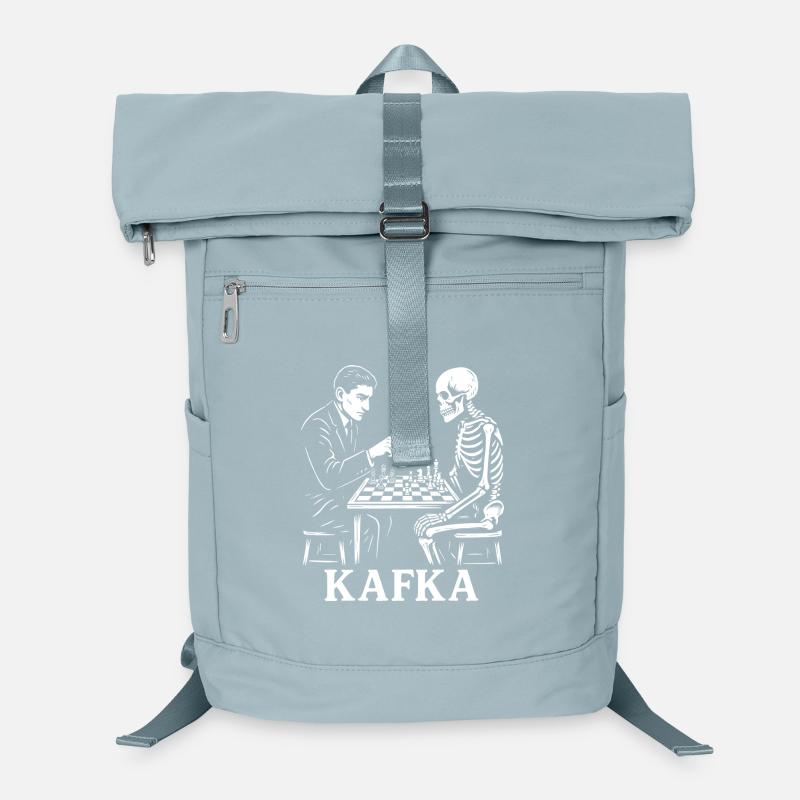 Kafka Skeleton Chess Duel Laptop Backpack
