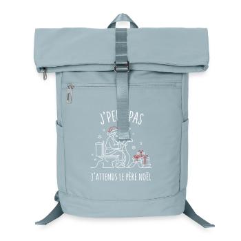 Joyeux Noël 2025 Humour Père Noël Original - Laptop Backpack - ice blue - Front