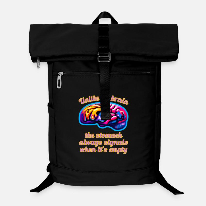 Brain & Stomach A Laptop Backpack