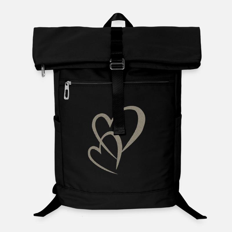 herzen doppelt gewebe Laptop-Rucksack 