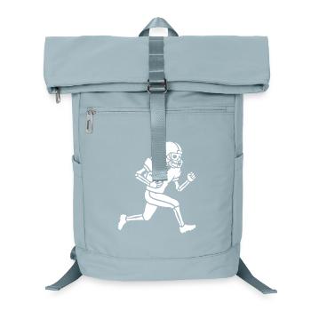 Skeleton Gridiron Runner - Laptop Backpack - ice blue - Front