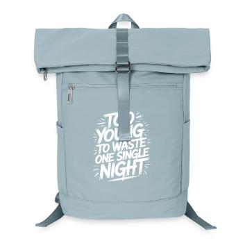 Conception statement pour les oiseaux de nuit - Sac à dos ordinateur - bleu glacier - Devant