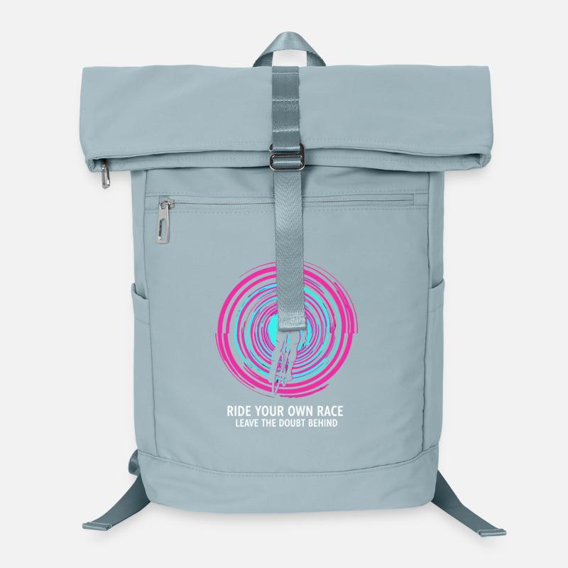 Reite deine eigene Rasse Spiral-Kunst Laptop-Rucksack 