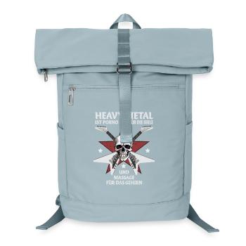 Le heavy metal, c’est du porno pour l’âme - Sac à dos ordinateur - bleu glacier - Devant