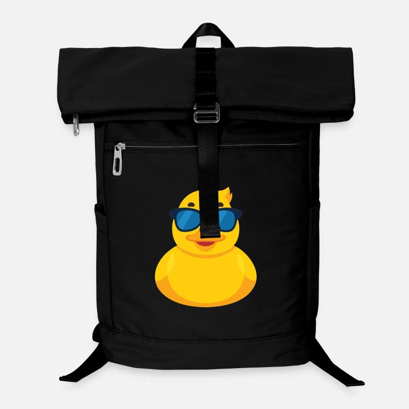 Sonnenbrillen-Gummiente Laptop-Rucksack 