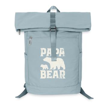 Papa Ours - Cadeau de la fête des pères - Sac à dos ordinateur - bleu glacier - Devant