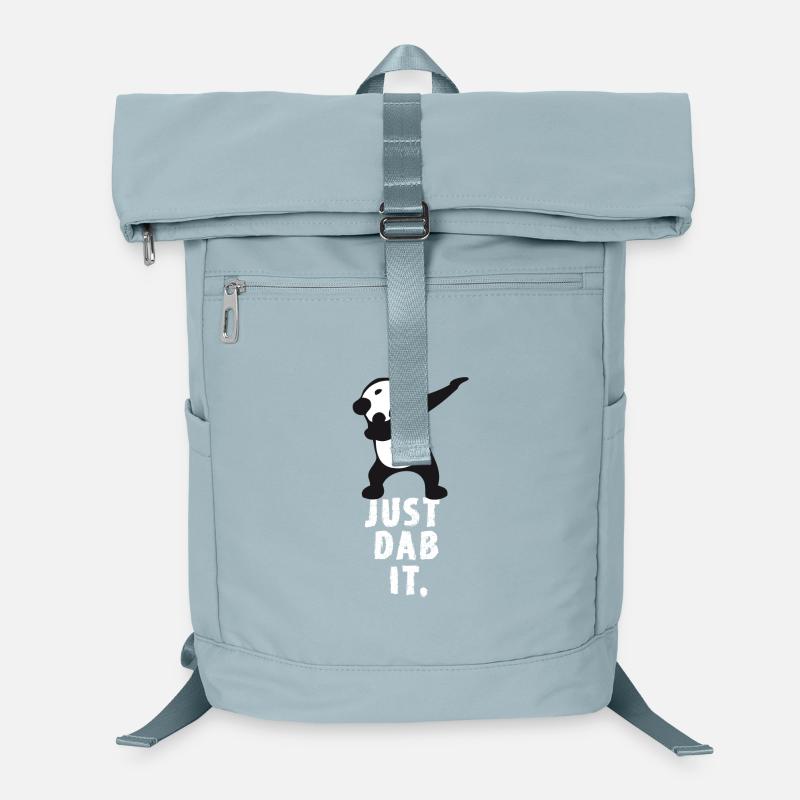 dab just dab it panda dabbing touchdown super win Laptop Backpack