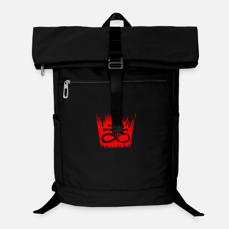 Satan Cross Blood Laptop-Rucksack 