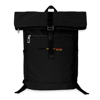 DRAPEAU BELGIUM - Sac à dos ordinateur - noir - Devant