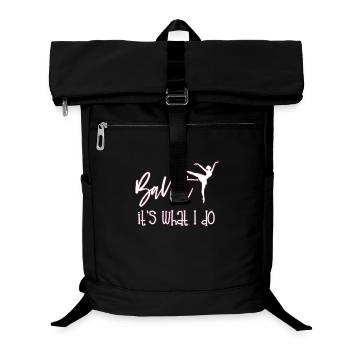 Ballerina - Laptop-Rucksack  - Schwarz - Vorne