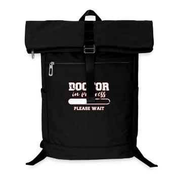Arzt - Laptop-Rucksack  - Schwarz - Vorne