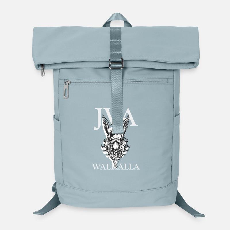 JVA Walhalla Prison Funny Saying Odin Thor Laptop Backpack