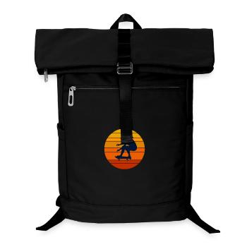 Skateboarding Hobbies - Laptop Backpack - black - Front