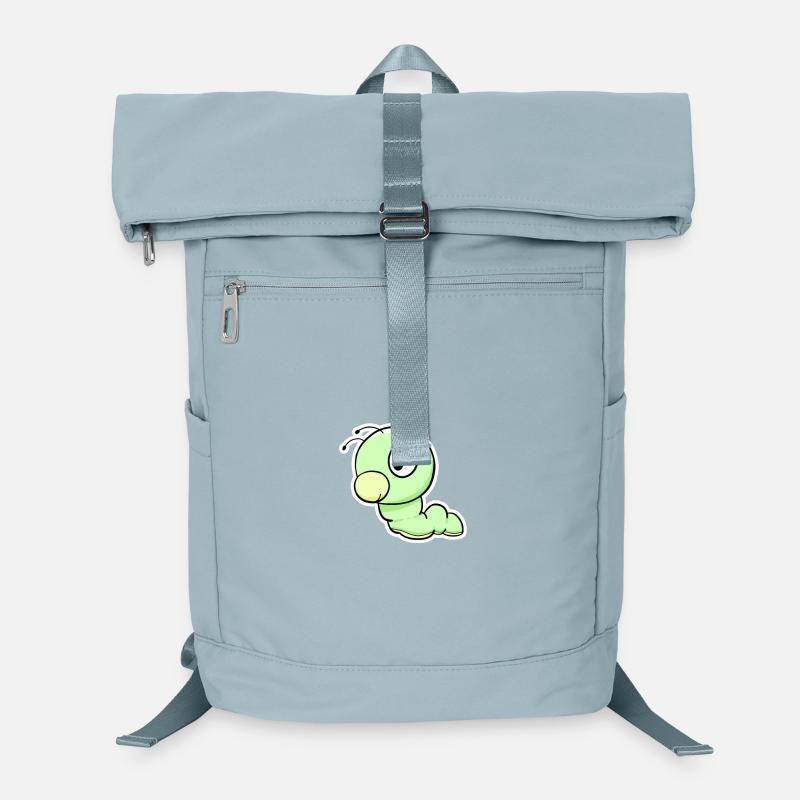 Dessin animé du Ver Vert Sac à dos ordinateur