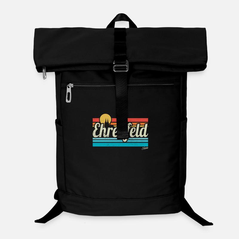 Ehrenfeld Veedel Cologne Quartier Retro Vintage Surfeurs Sac à dos ordinateur