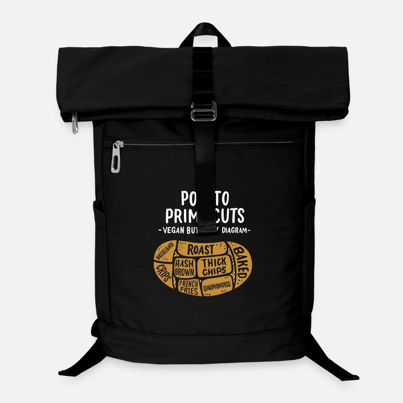 Vegan Butcher Shop Funny Laptop Backpack