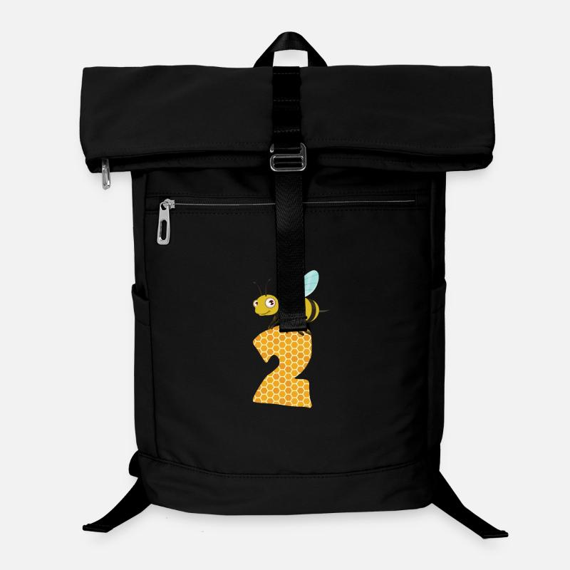Honey Bee Number Two 2nd Birthday Laptop Backpack