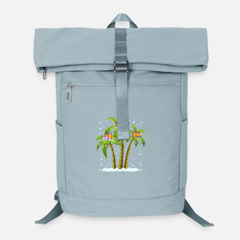 Des palmiers décorés à Noël? Aucun problème! Sac à dos ordinateur
