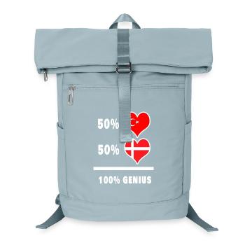 Le Danemark et la Turquie ingénieux / cadeau - Sac à dos ordinateur - bleu glacier - Devant