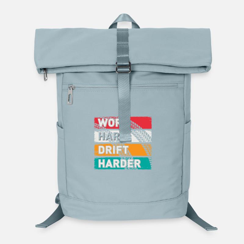 Work Hard Drift Driften Auto Tuning Drifter Sac à dos ordinateur
