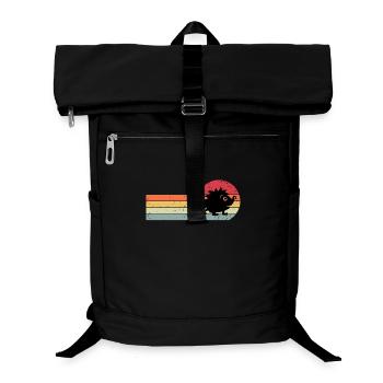 Igel - Laptop-Rucksack  - Schwarz - Vorne