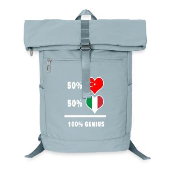 L’Italie et la Turquie ingénieux / cadeau - Sac à dos ordinateur - bleu glacier - Devant