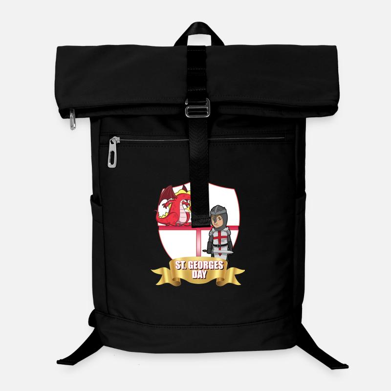St. Georg Tag Drachenritter Laptop-Rucksack 