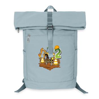 2 ans bagger anniversaire d’enfant - Sac à dos ordinateur - bleu glacier - Devant
