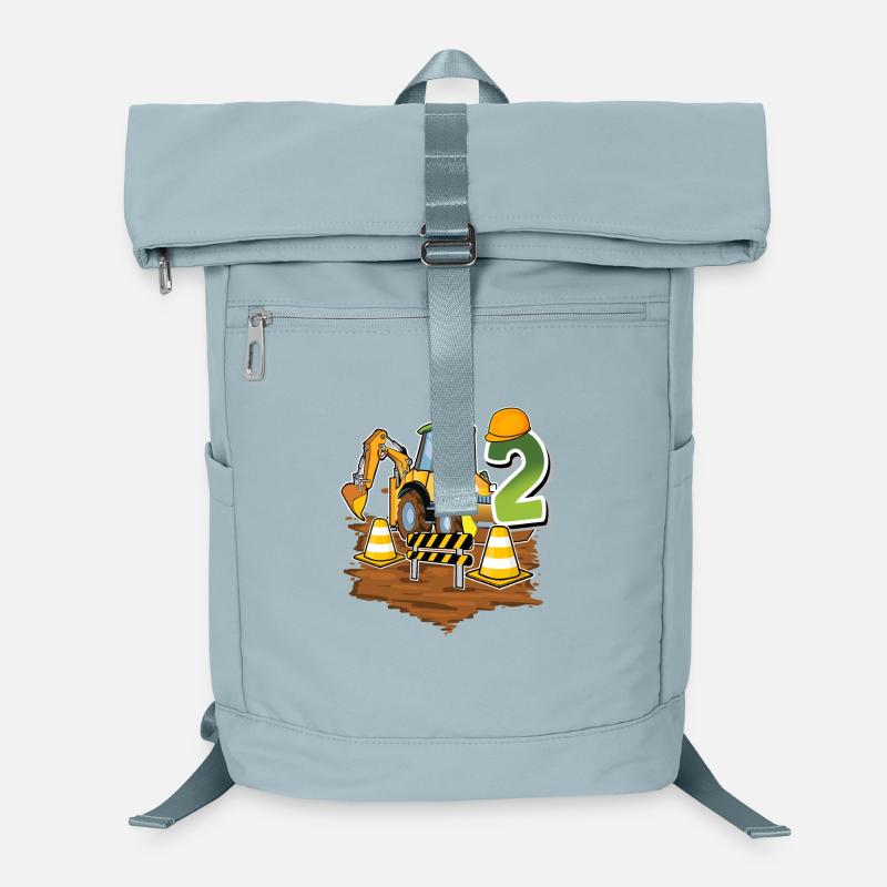 2 years excavator children's birthday Laptop Backpack