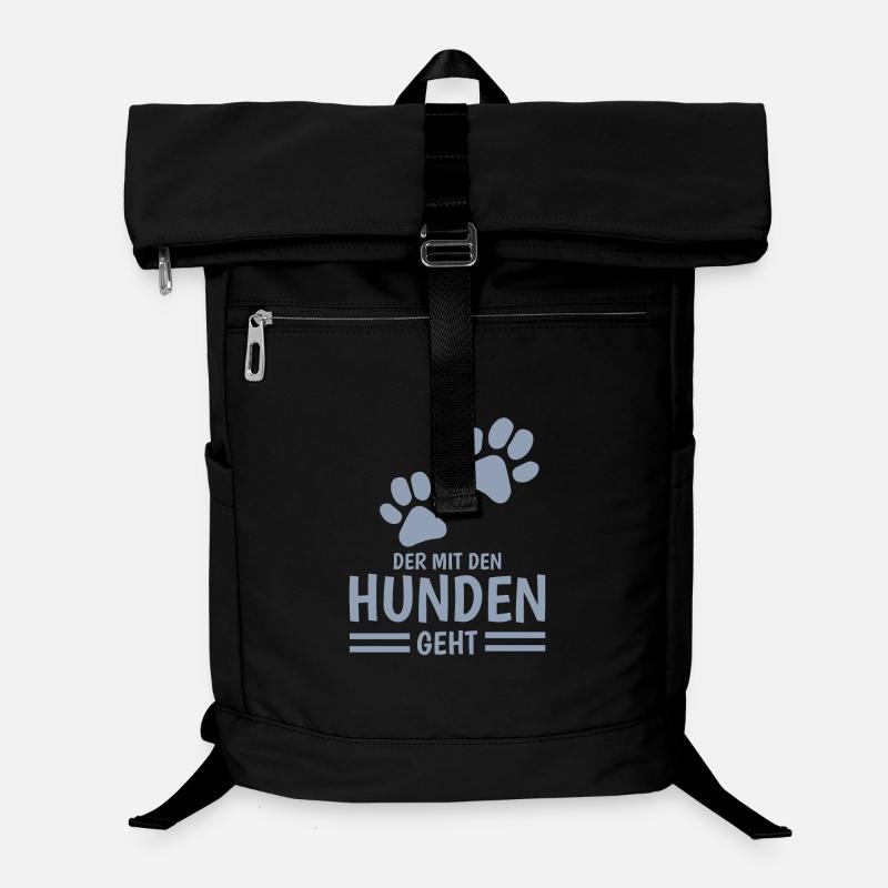 Dictons du chien et du maître Sac à dos ordinateur