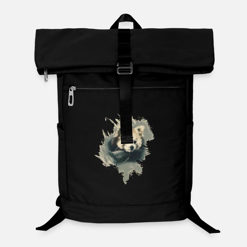 Roter Panda Laptop-Rucksack 