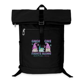 Gnome One lutte contre la prévention du suicide - Sac à dos ordinateur - noir - Devant