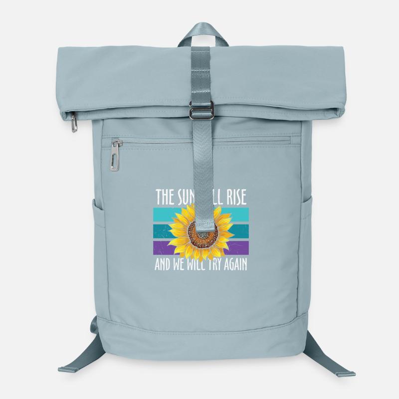 Suicide prevention sunflower Laptop Backpack