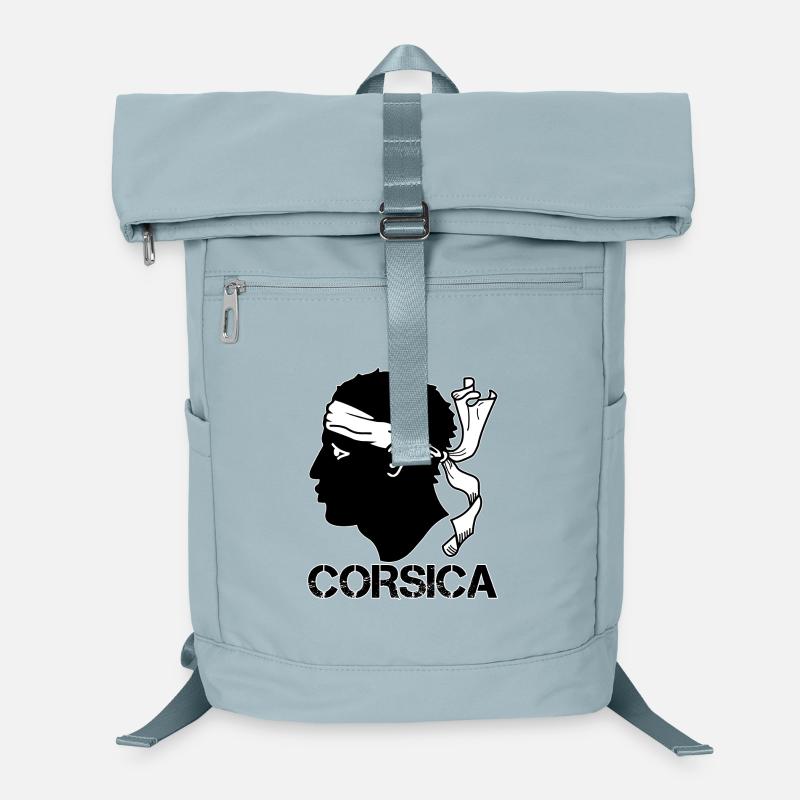 Corsica Drapeau Tête de Maure Sac à dos ordinateur