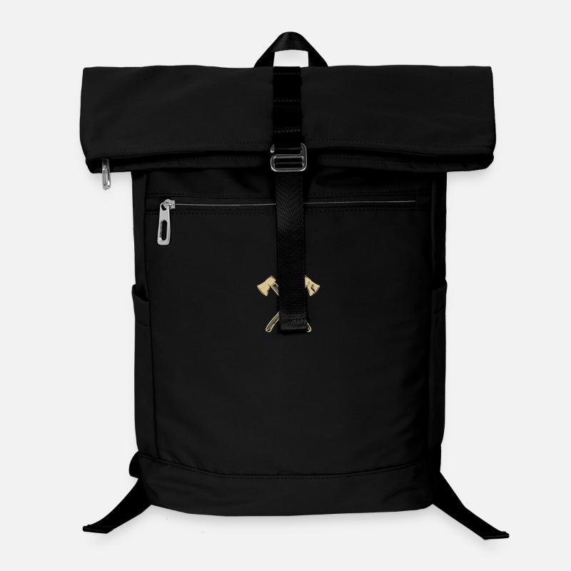 Axt gekreuzte Äxte Laptop-Rucksack 