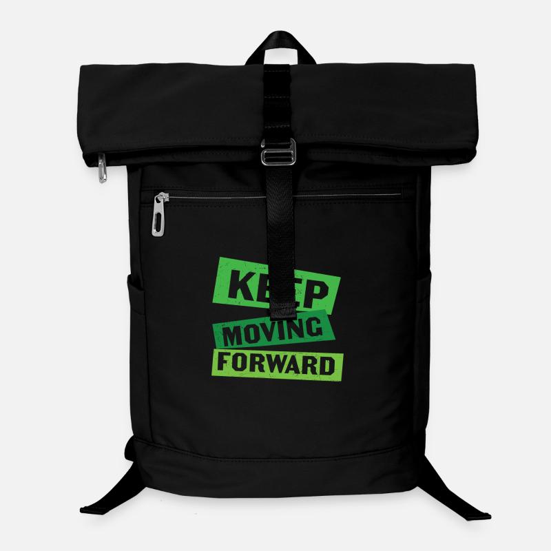 Keep Moving Forward Mental Health Laptop Backpack