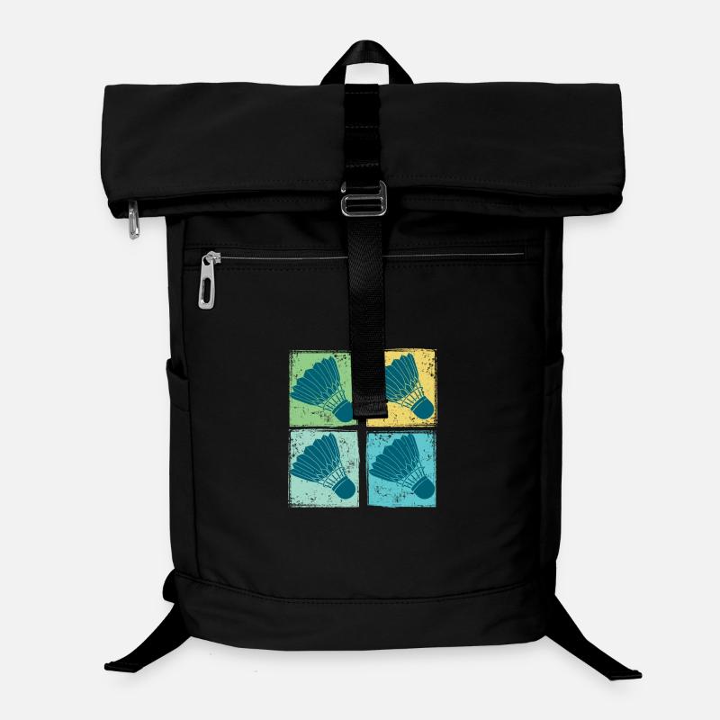 Badminton Shuttlecocks Pop Art Sac à dos ordinateur