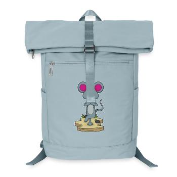 Mouse Yoga Fitness Gymnastics - Laptop Backpack - ice blue - Front